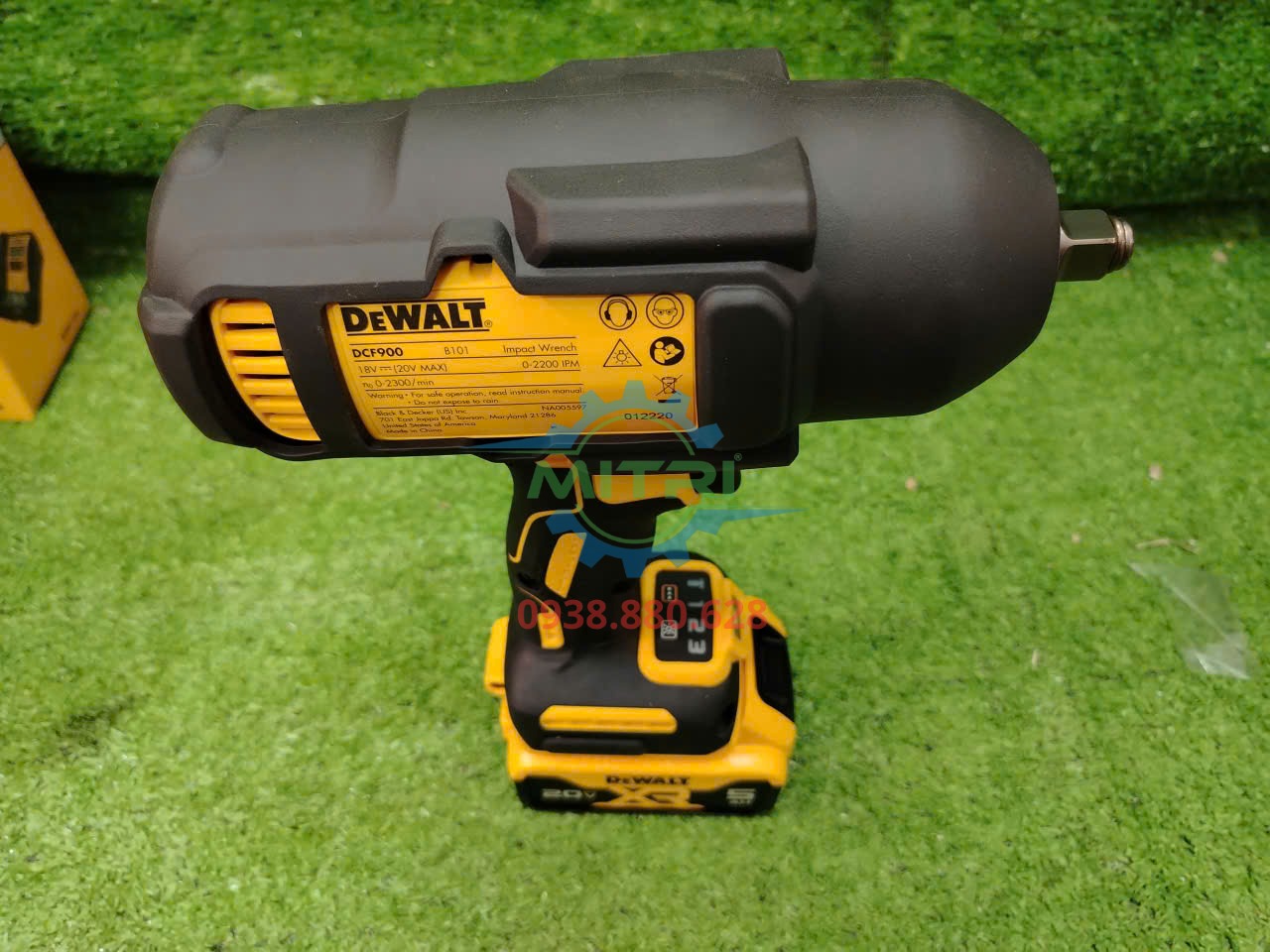 Máy vặn bu lông DeWalt DCF900N mô-men cao cho công việc kỹ thuật phù hợp