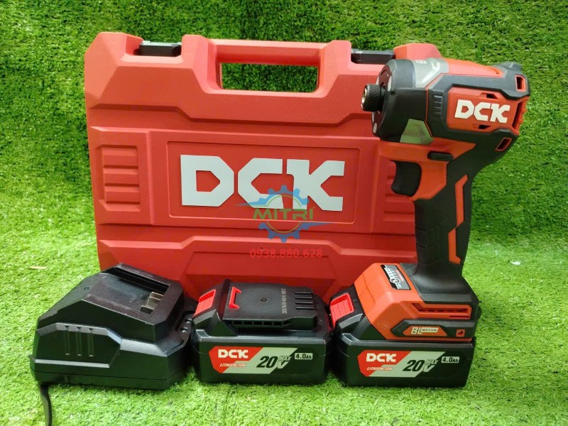Máy vặn vít động lực DCK KDPL208 20V bộ sản phẩm đầy đủ
