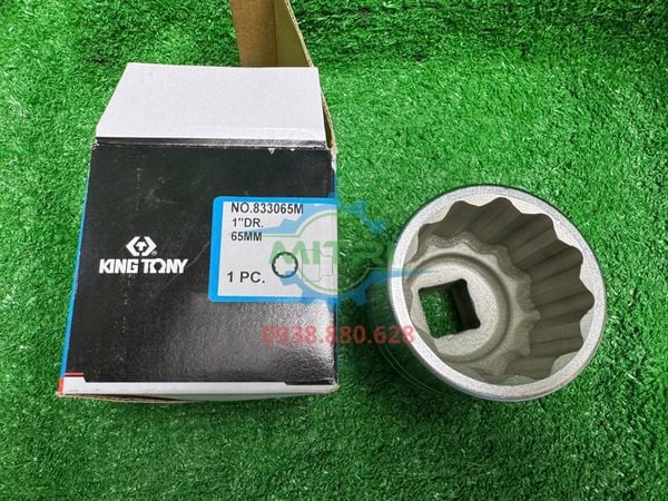 Miệng tuýp 12 cạnh 65mm Kingtony 833065M