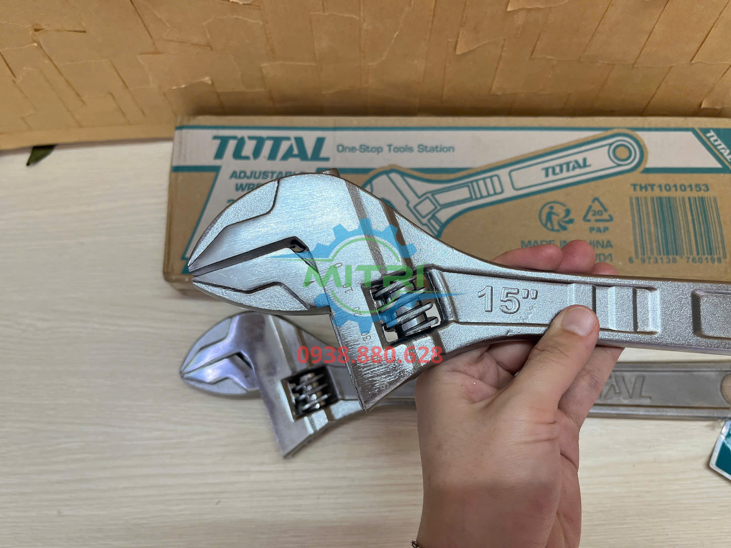 Mỏ lết 15 inch Total THT1010153 chính hãng Total