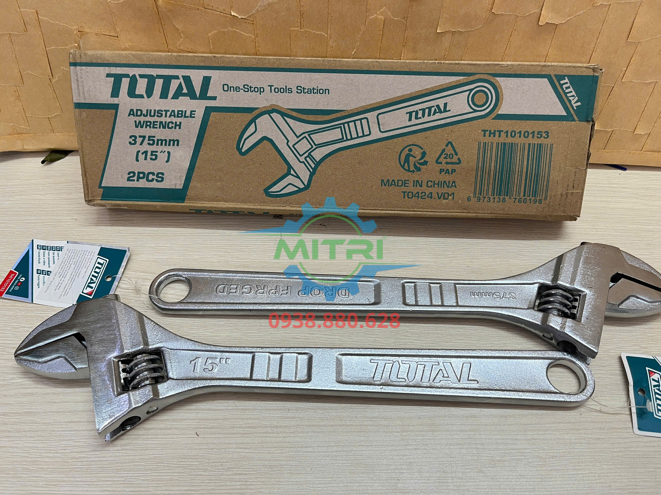 Mỏ lết 15 inch Total THT1010153 giá tốt tại Minh Triết