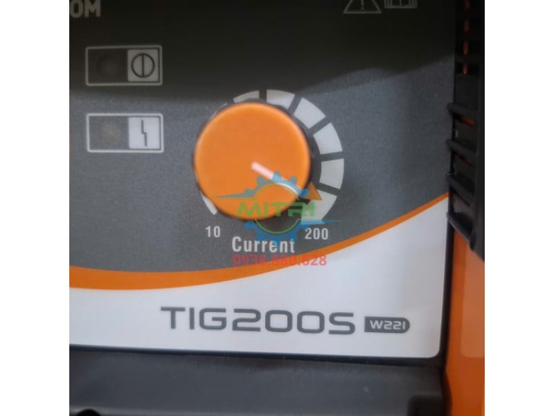 Ký hiệu model YD-200S W221 rõ nét trên tem hông máy