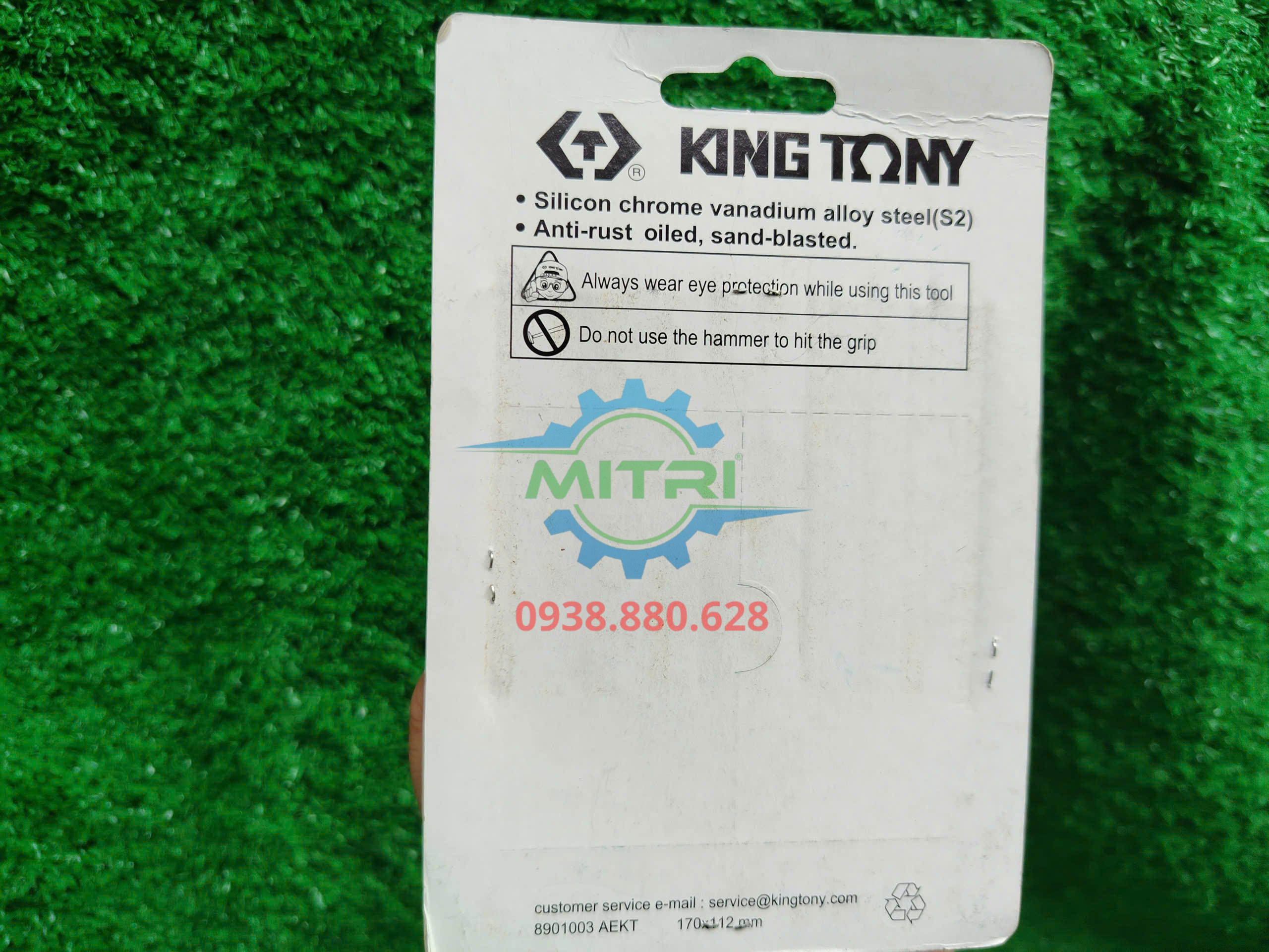 Mũi bắn vít hoa thị Kingtony 711140U chuôi lục giác 6.35mm