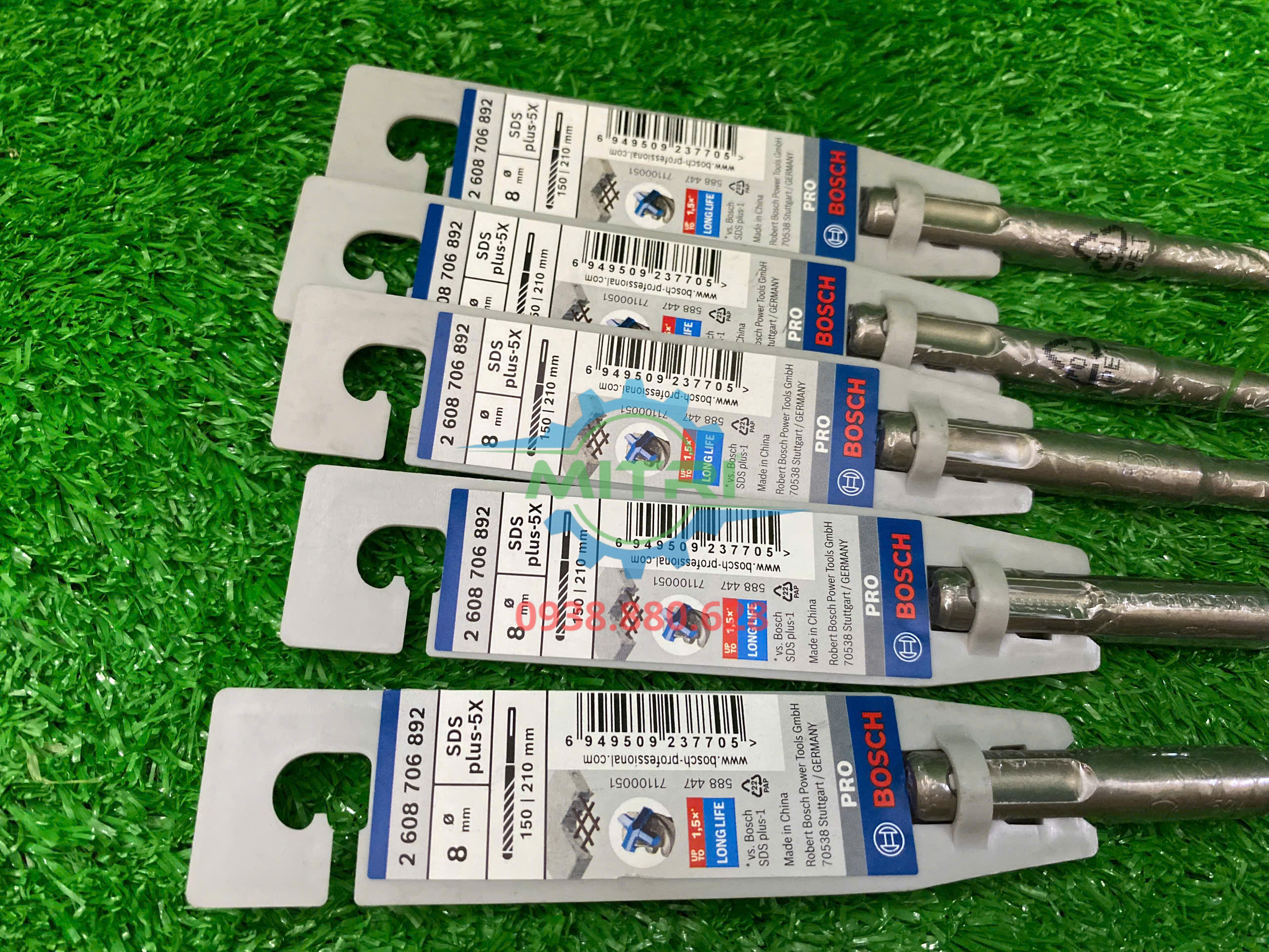 Mũi khoan bê tông Bosch 8mm dài 210mm chính hãng