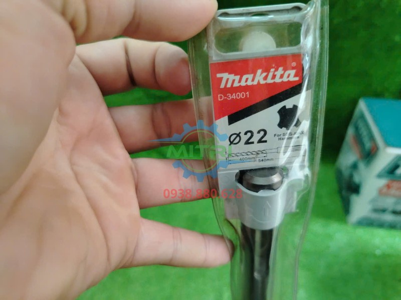 Mũi khoan Makita D-34001 kích thước 22x540mm