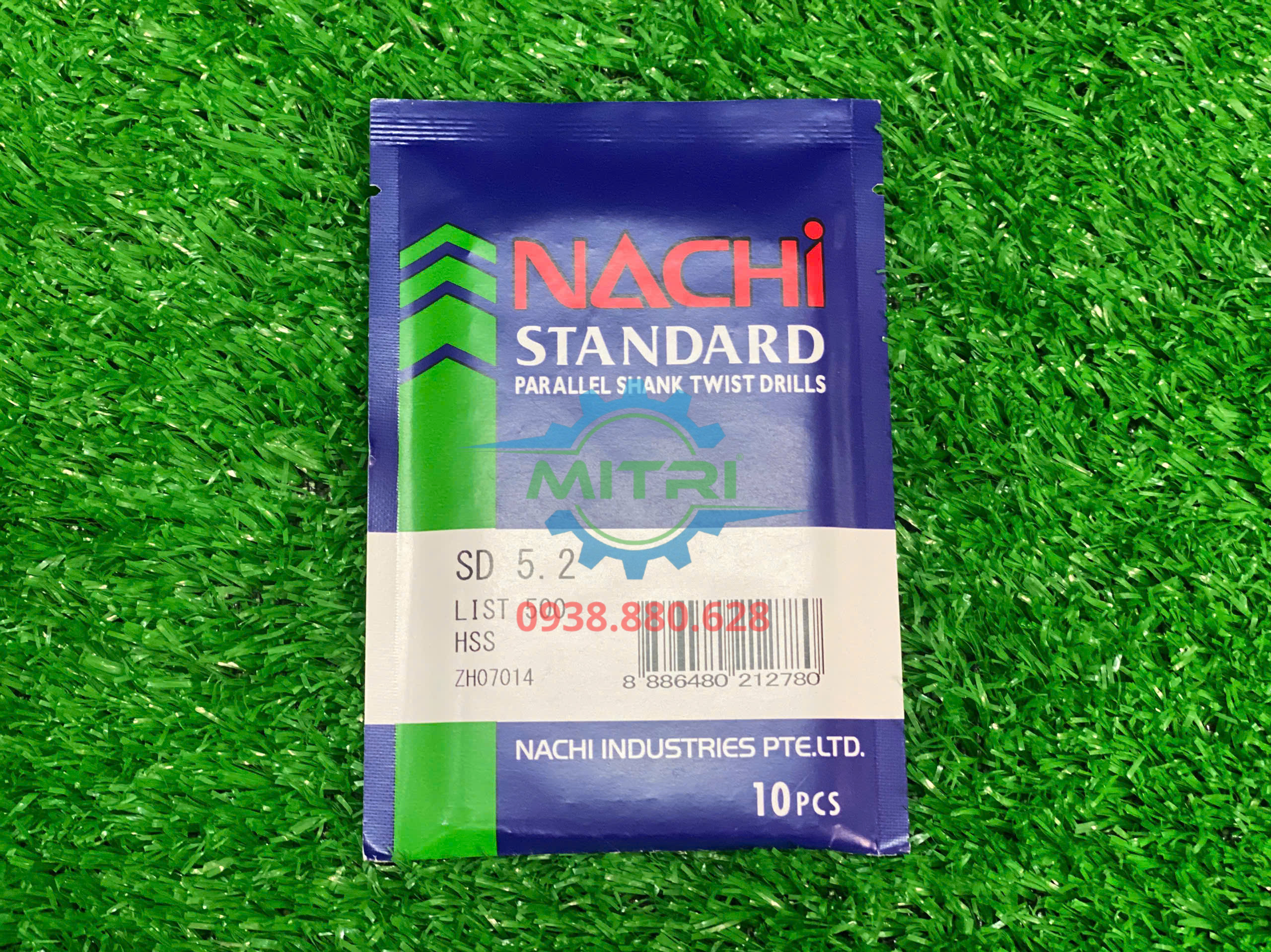 Mũi khoan Nachi LIST 500 khoan thép và kim loại