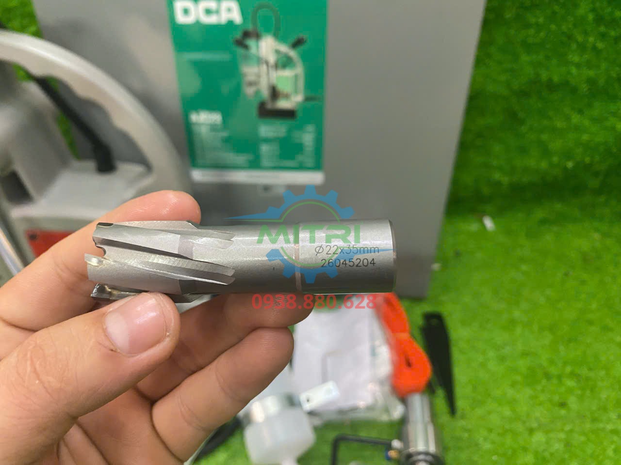 Mũi khoan từ 22x35mm dùng cho máy khoan từ DCA AJC23