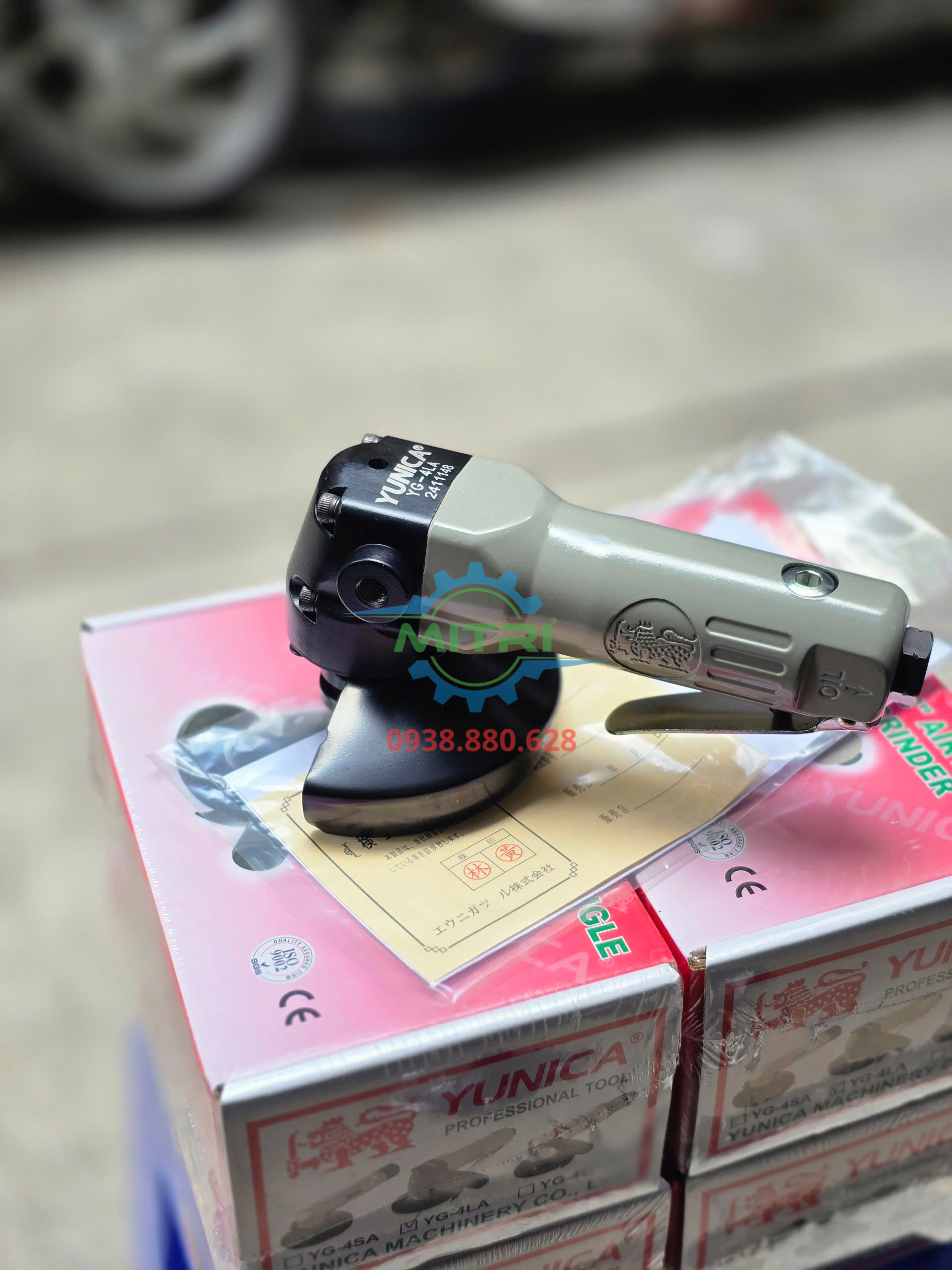 Máy mài khí nén Yunica YG-4LA bền bỉ