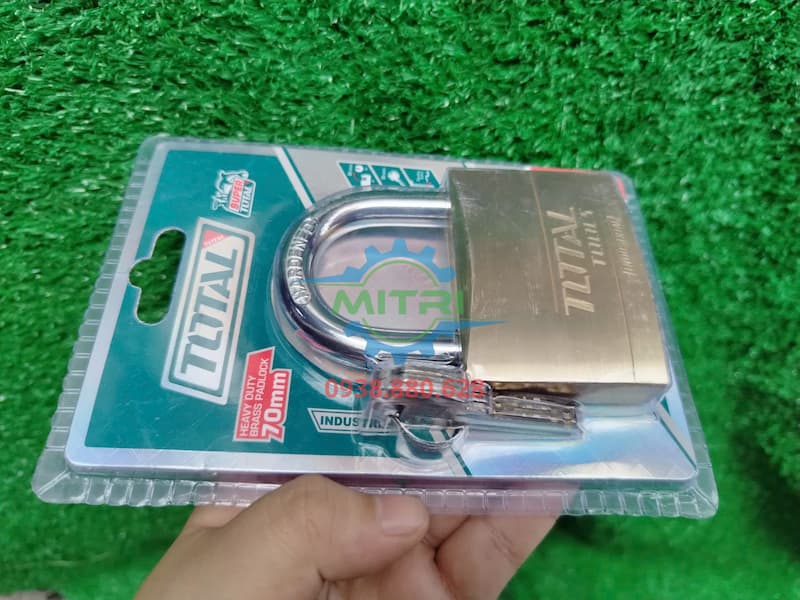 Ổ khóa đồng 70mm Total TLK32702 chính hãng