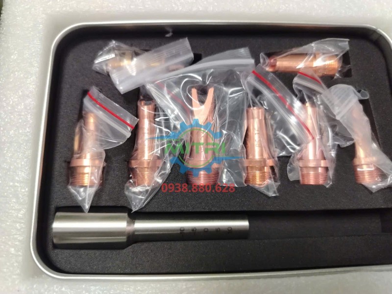 Bộ phụ kiện Jasic LS-20000F và bộ cấp dây WF-22L bo dau phun dong trong hop xop