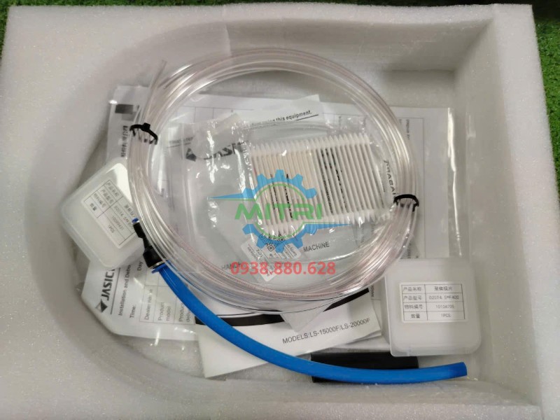 Bộ phụ kiện Jasic LS-20000F và bộ cấp dây WF-22L bo ong dan trong hop xop