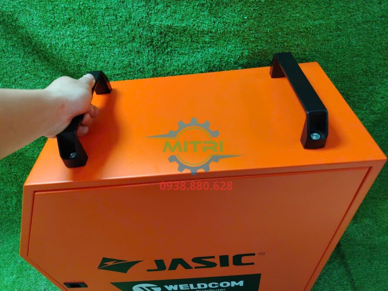 Bộ phụ kiện Jasic LS-20000F và bộ cấp dây WF-22L hop mau cam hai tay cam