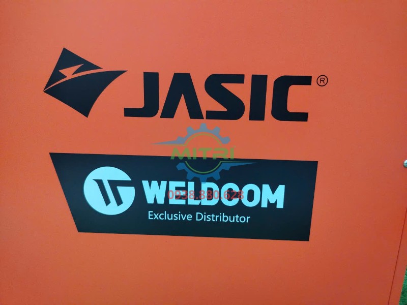 Bộ phụ kiện Jasic LS-20000F và bộ cấp dây WF-22L logo jasic weldcom can canh