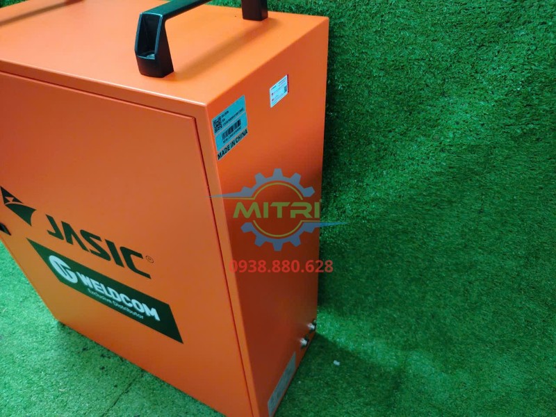 Bộ phụ kiện Jasic LS-20000F và bộ cấp dây WF-22L than hop goc cheo logo jasic