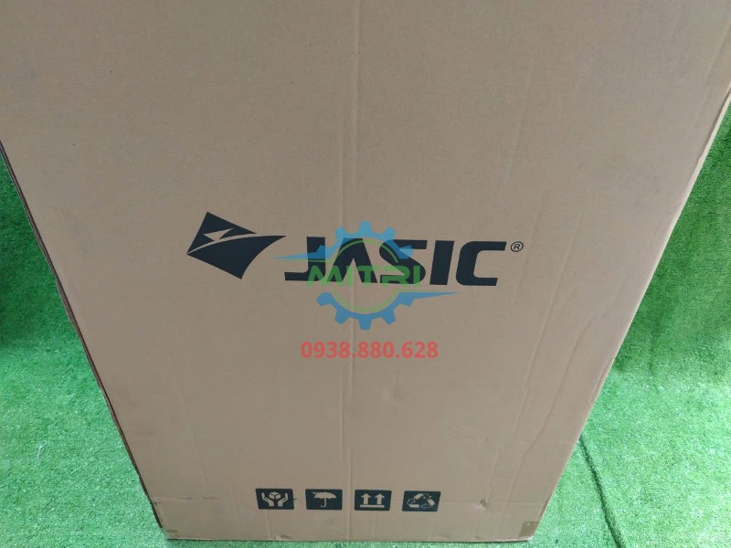 Bộ phụ kiện Jasic LS-20000F và bộ cấp dây WF-22L thung carton logo jasic