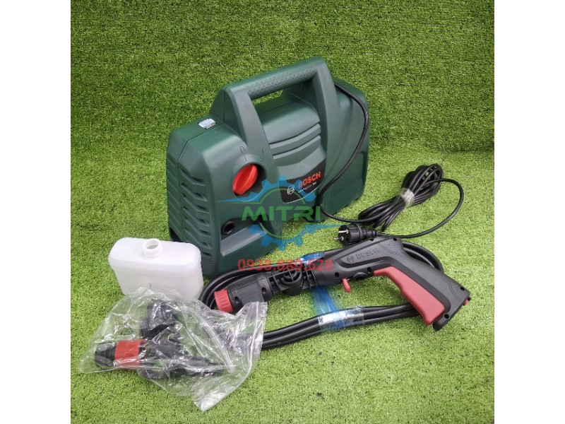 Trọn bộ máy xịt rửa và hệ thống phụ kiện súng phun đi kèm của Bosch