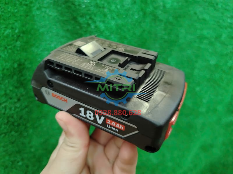 Pin 18V 2.0Ah Bosch 1600A001CG chính hãng tại Minh Triết Industry