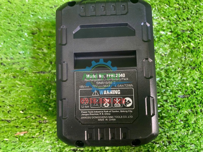 Tem pin Dongcheng FFBL2040 18V 20V Max 4.0Ah 72Wh