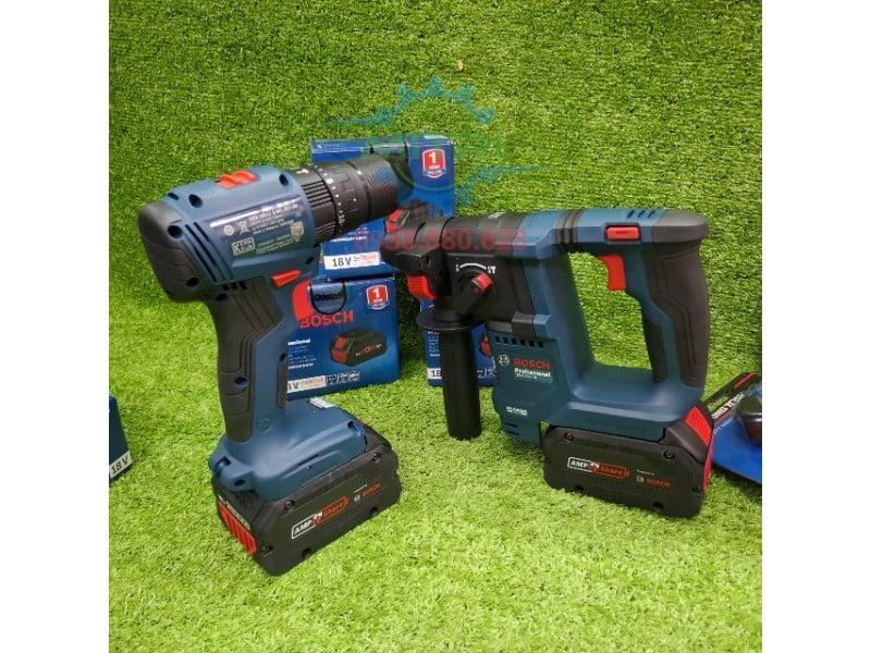 Pin Bosch PROCORE 18V 8Ah lắp máy khoan