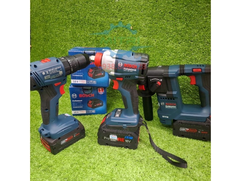 Pin Bosch PROCORE 18V 8Ah lắp máy mài