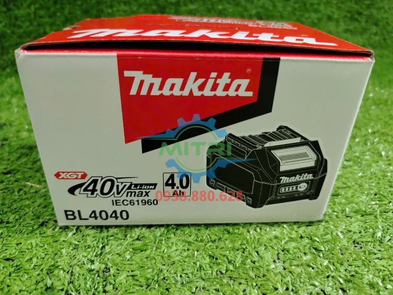 Pin Li-ion Makita BL4040 40Vmax 4.0Ah mã 191B26-6 kèm hộp sản phẩm