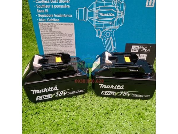 Pin Makita 18V 5.0Ah trong bộ DAS180RTJ