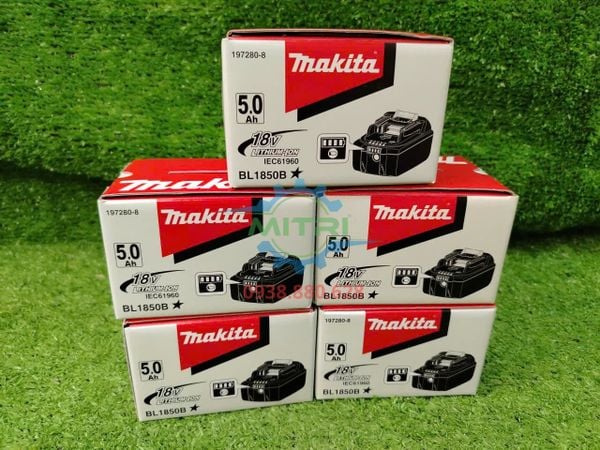 Pin Makita BL1850B 18V 5.0Ah chính hãng