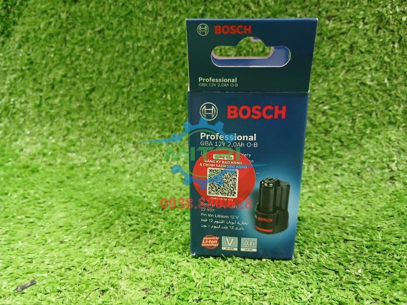 Pin sạc Bosch 12V 2Ah 1600A00F6X