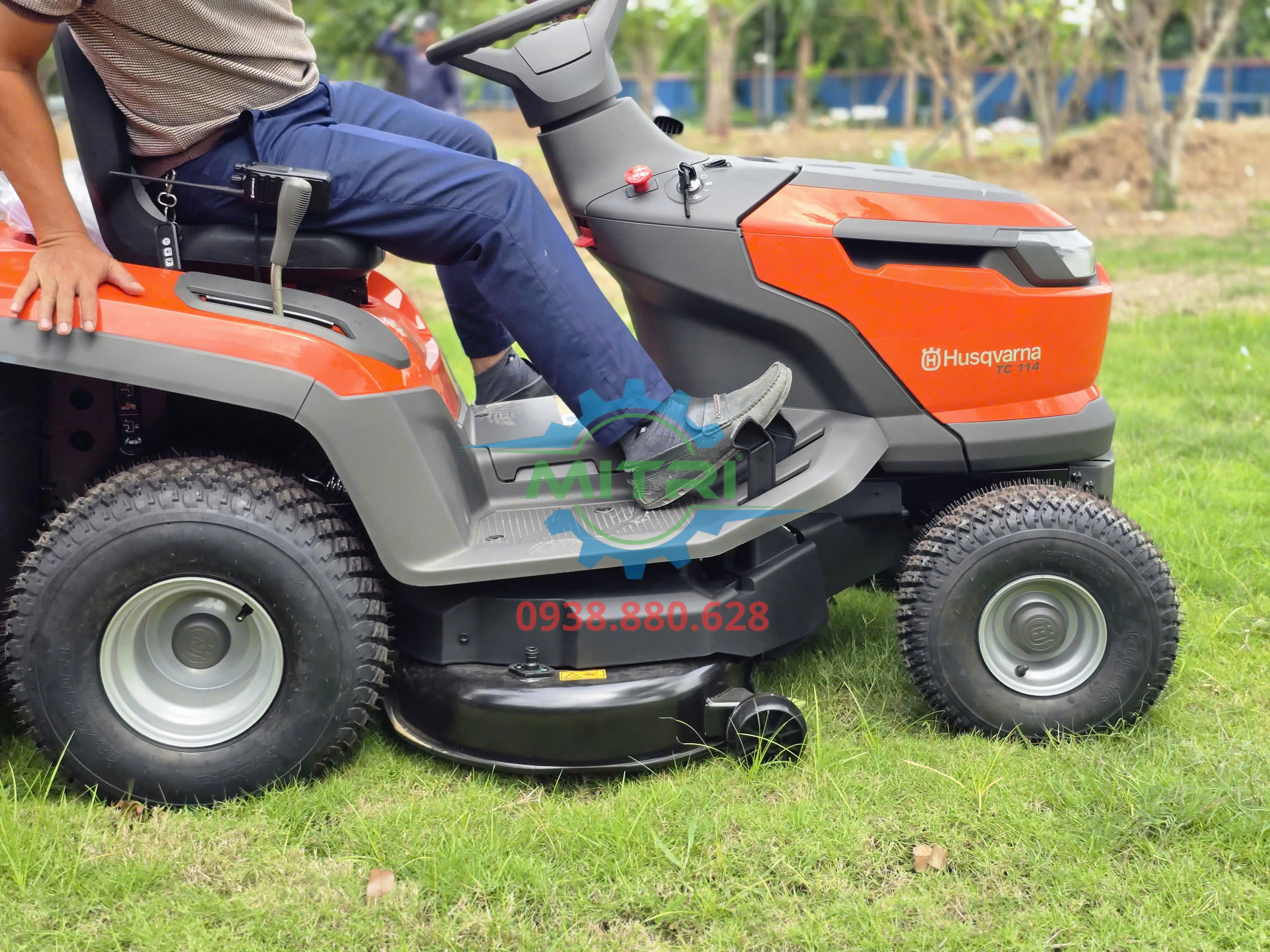 Review thực tế Husqvarna TC114 tại Minh Triết