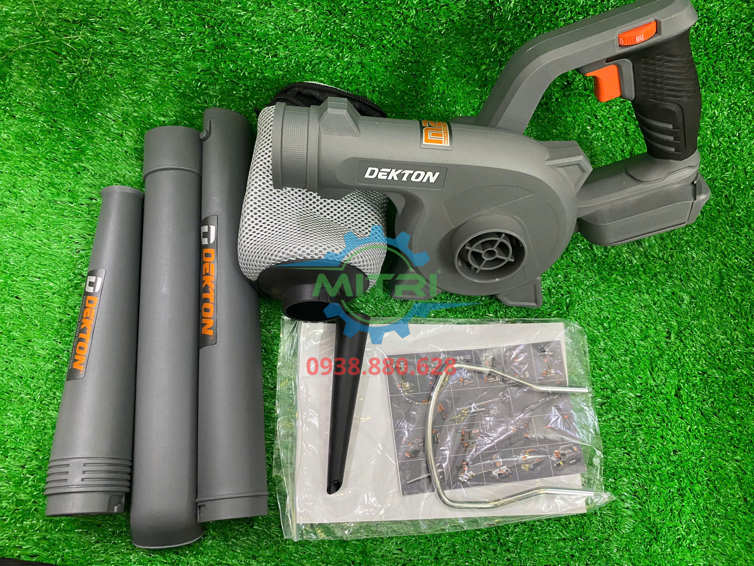 Review thực tế máy thổi pin Dekton M21-TB01 tại Minh Triết