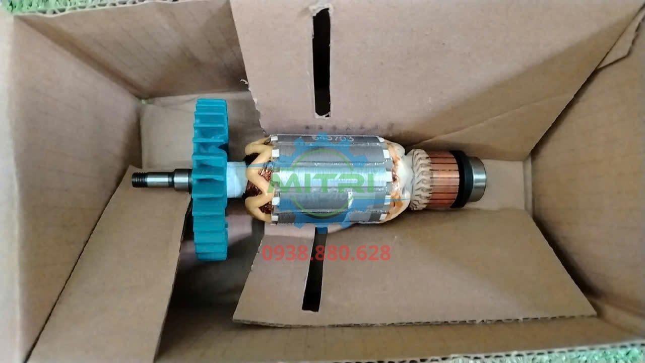 Rotor máy mài Makita GA5010 513703-2 đặt trong hộp sản phẩm