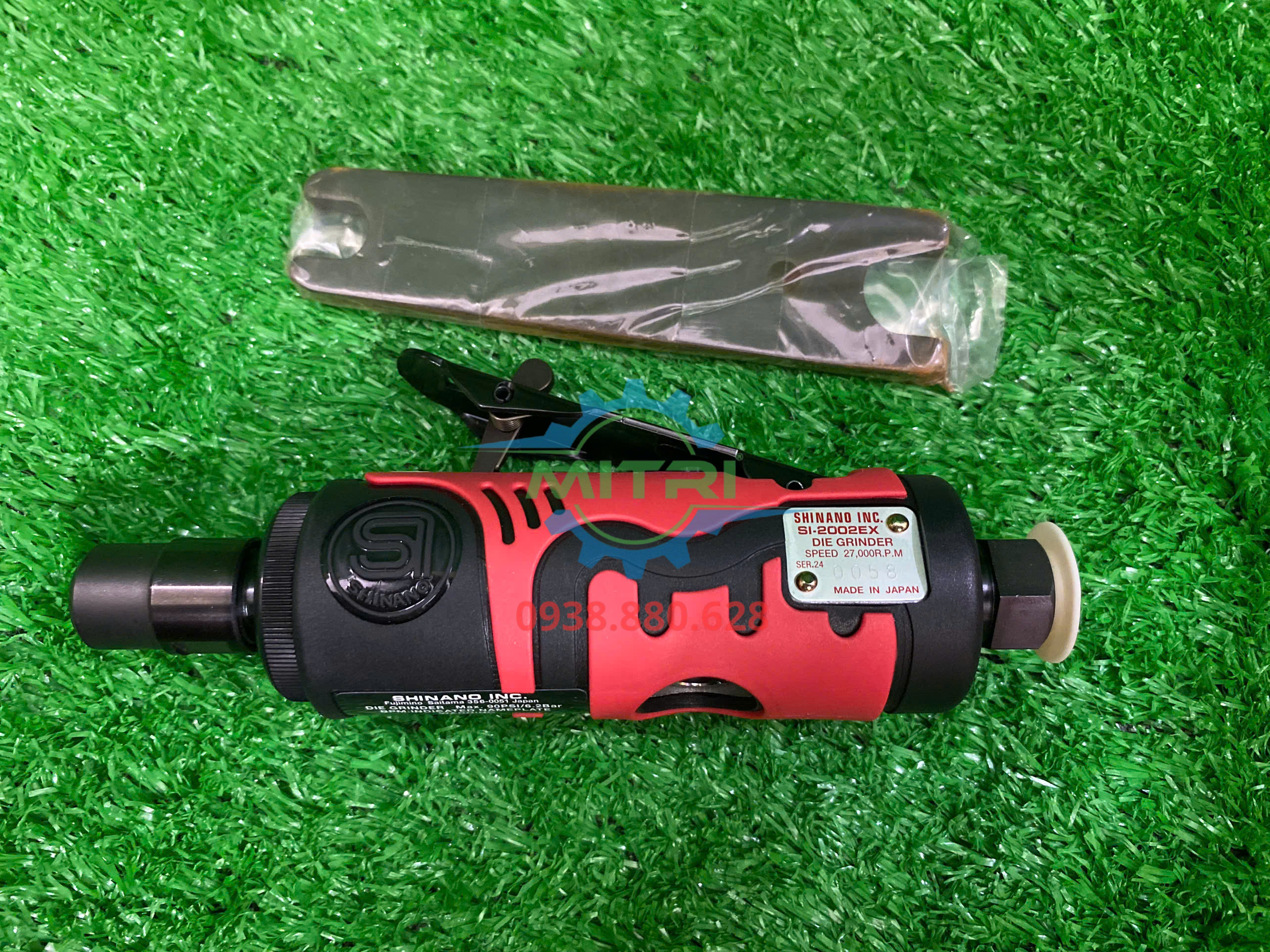 Máy mài lỗ khí nén Shinano SI-2002EX chính hãng Nhật Bản