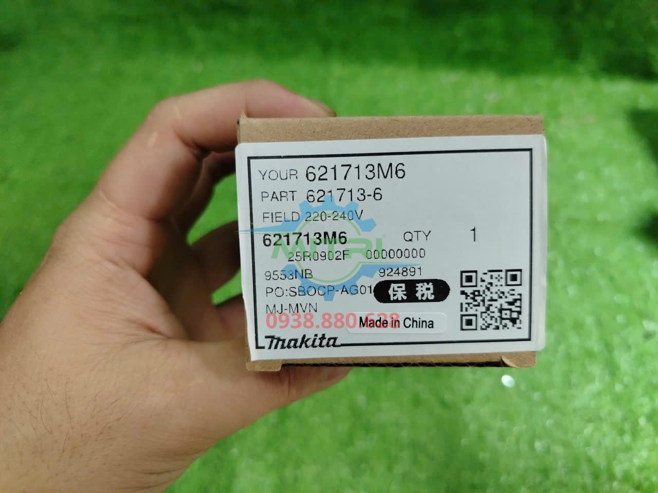 Stator máy mài 9553NB Makita 621713-6 chính hãng có sẵn tại Minh Triết