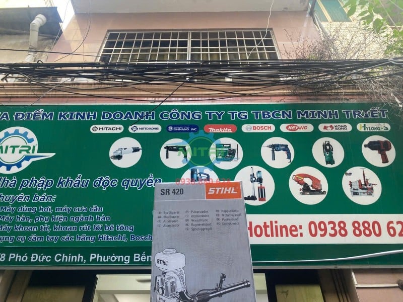STIHL SR420 có sẵn tại Minh Triết chính hãng