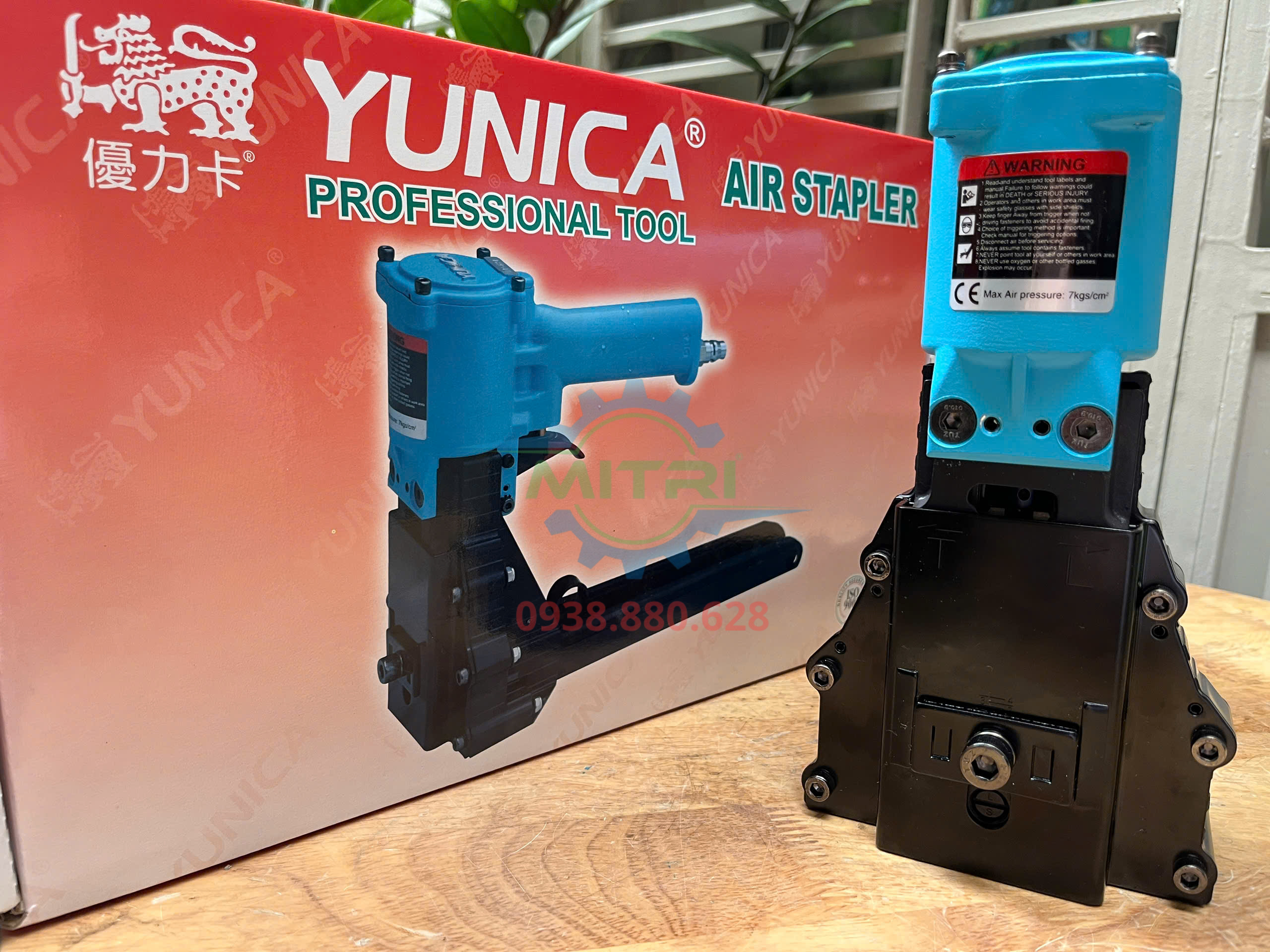 Súng bắn ghim thùng carton YUNICA ACS-19 chính hãng Đài Loan