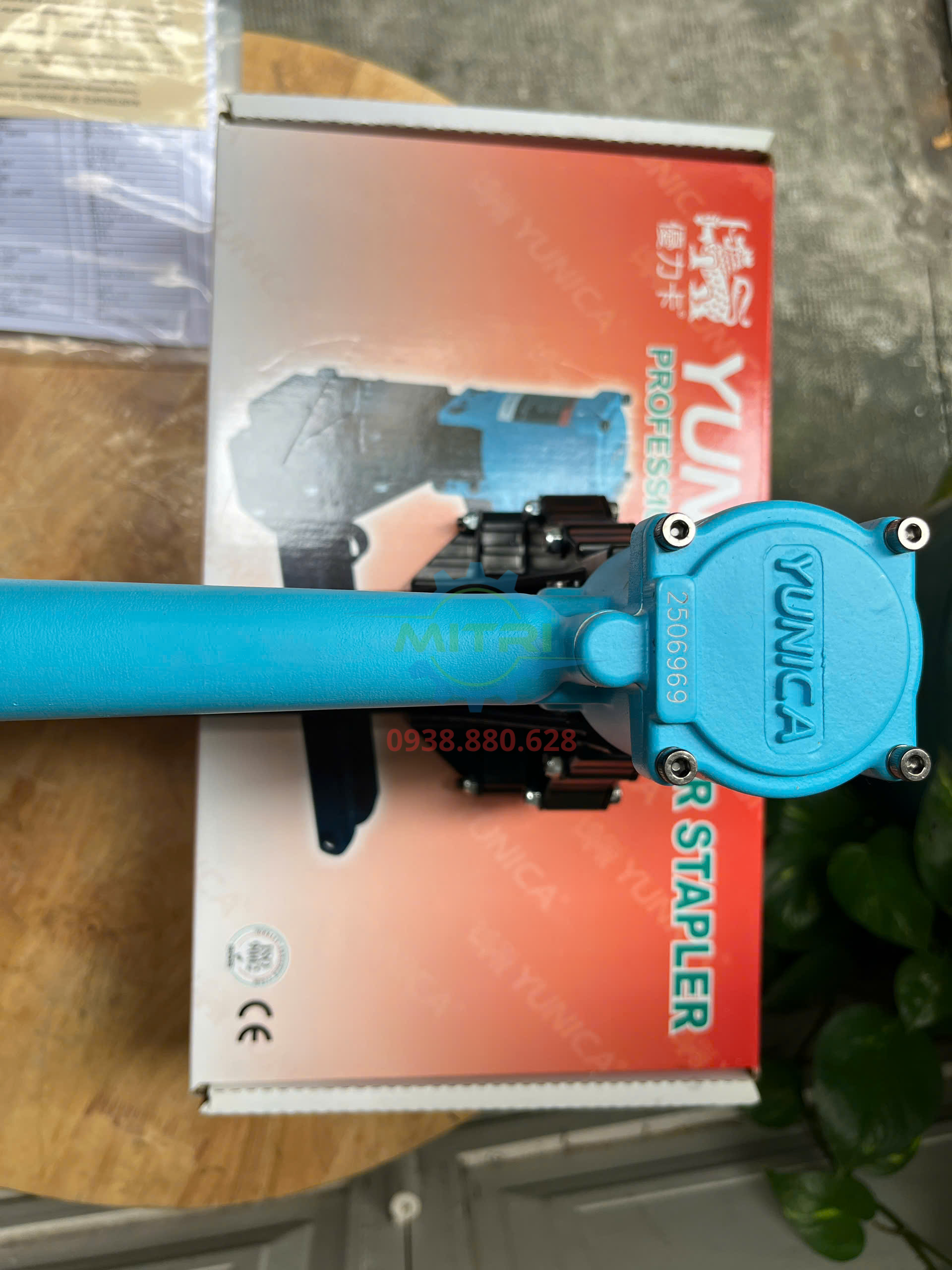 Súng bắn ghim YUNICA ACS-19 cho dây đóng gói carton