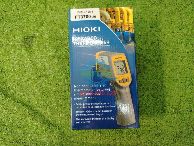 Súng đo nhiệt độ hồng ngoại Hioki FT3700-20 hộp sản phẩm mặt trước