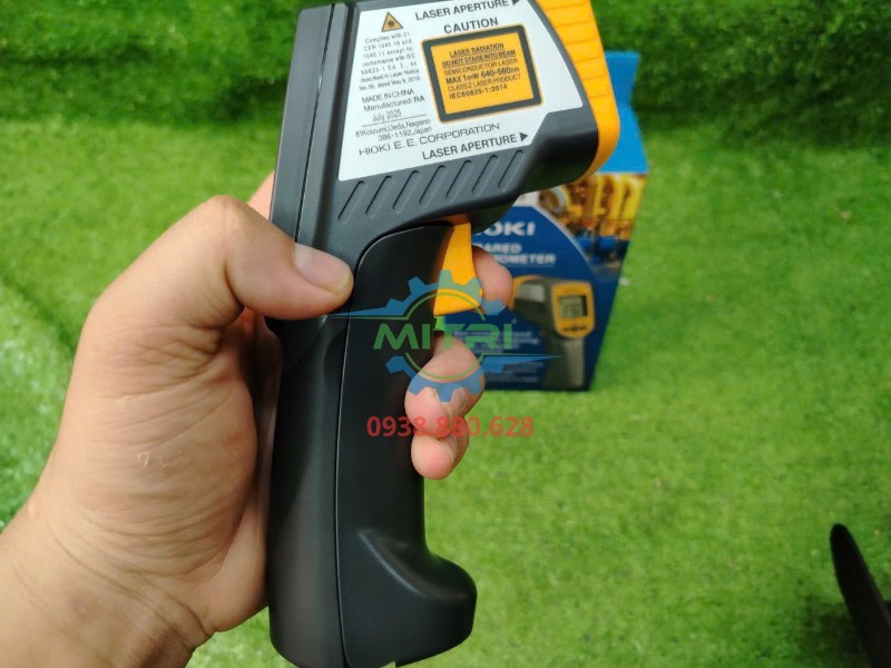 Súng đo nhiệt độ hồng ngoại Hioki FT3700-20 tay cầm và cò bóp
