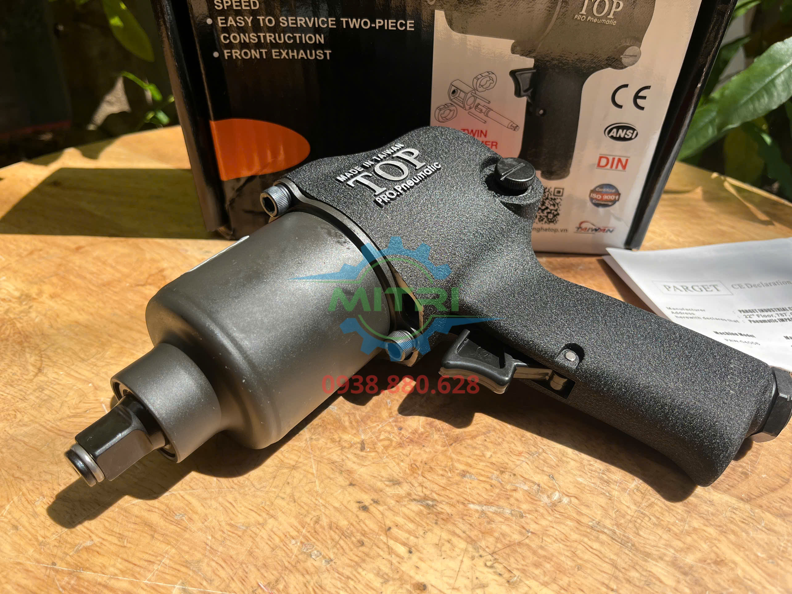 TOP PAW-04006 súng mở rộng 1/2 inch 2 búa