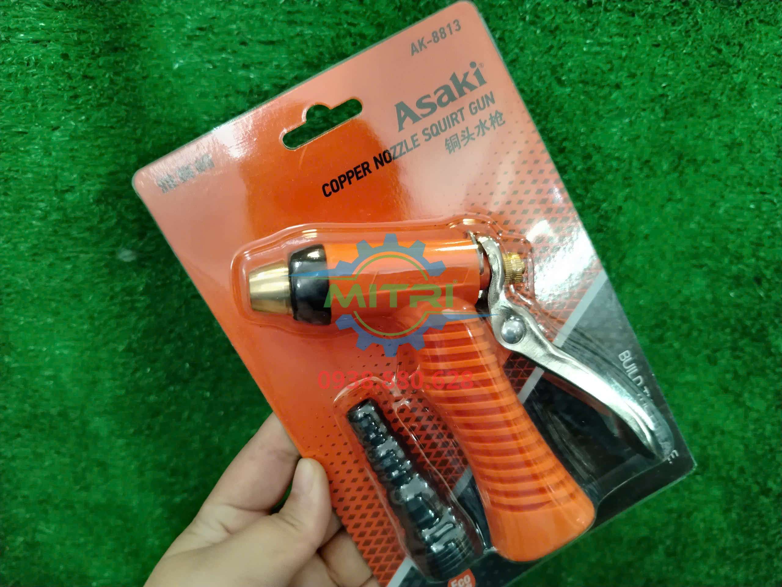 Súng phun nước Asaki AK-8813 chất liệu hợp kim bền bỉ