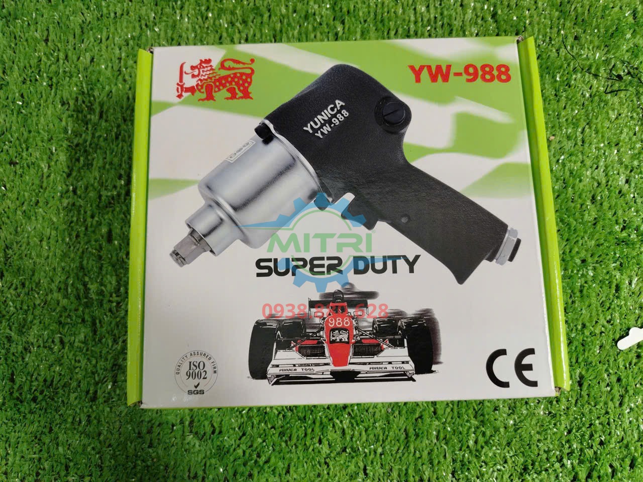 Súng vặn bu lông khí nén Yunica YW-988 cho trạm sửa chữa và xưởng kỹ thuật
