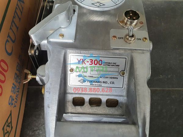 Tem thông số máy cắt bằng tia lửa Yukwang YK-300