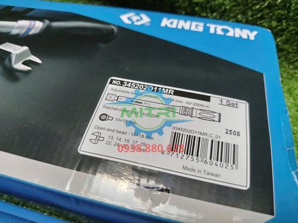 Tem model Kingtony 345202D11MR chính hãng