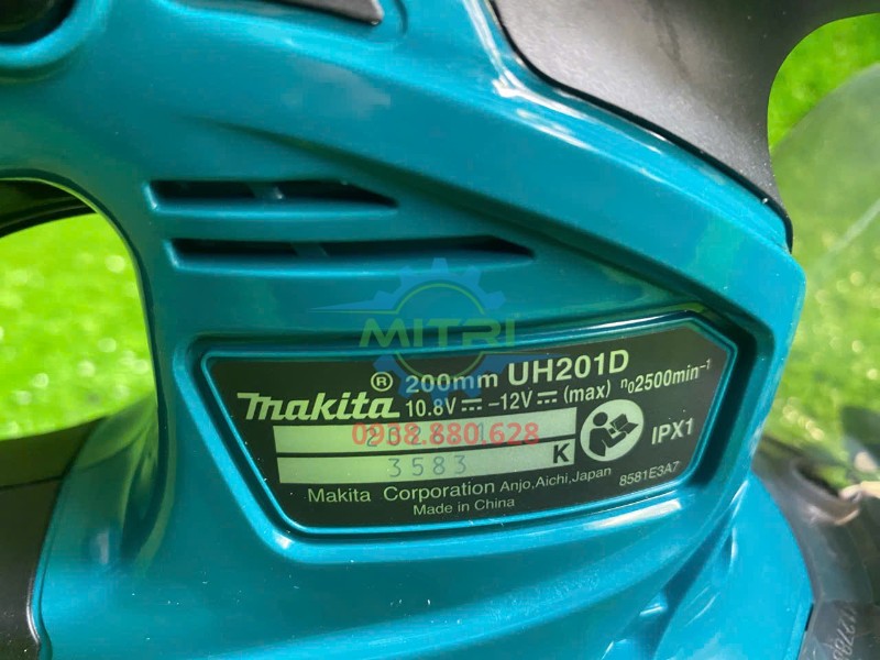 Tem thông số máy tỉa hàng rào Makita UH201DSY 12V Max Tem thông số máy tỉa hàng rào Makita UH201DSY 12V Max