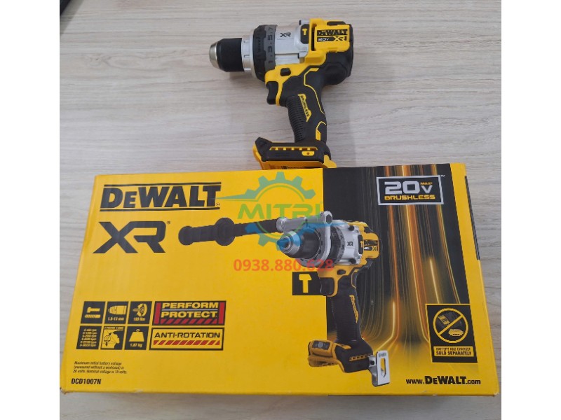 Thân máy khoan động lực Dewalt DCD1007N-B1