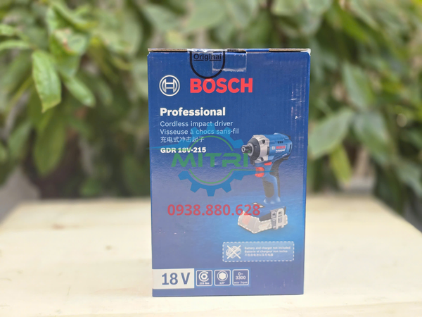 Thân máy vặn vít dùng pin Bosch GDR 18V-215 Solo giá tốt tại Minh Triết