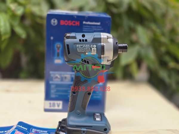 Thân máy vặn vít Bosch GDR 18V-215 phiên bản Solo không kèm pin sạc