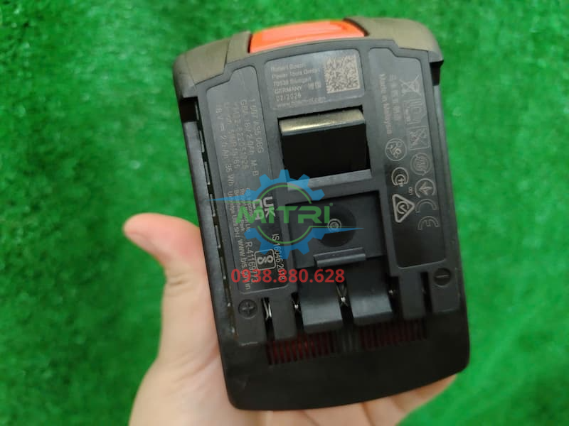 Thông số dung lượng 2.0Ah trên pin Bosch 18V 1600A001CG