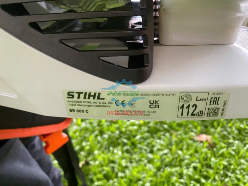 Thông số Stihl BR800 dung tích 79.9cc lực thổi 41N
