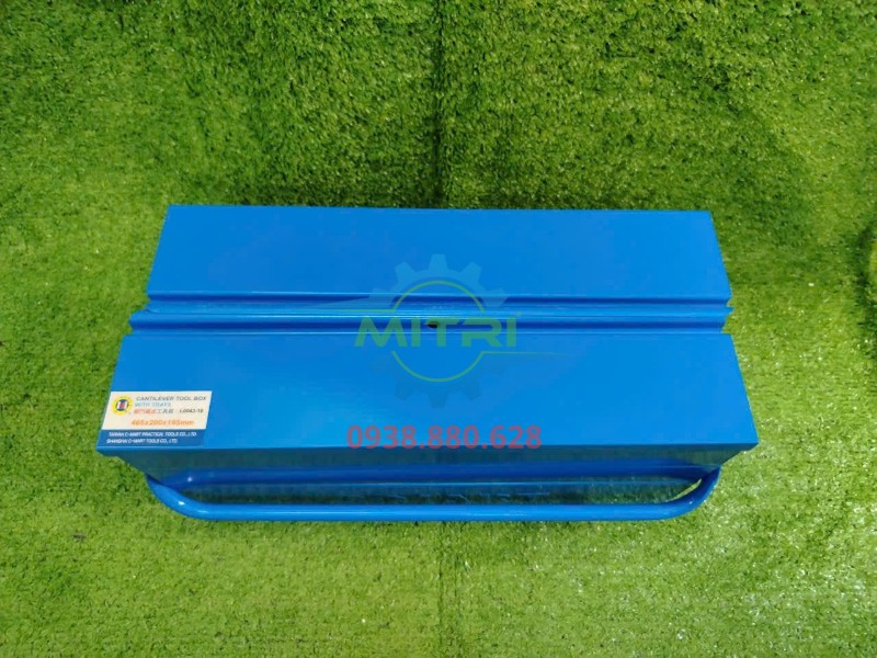Thùng đồ nghề C-Mart L0043-18 đóng gọn nhìn từ trên